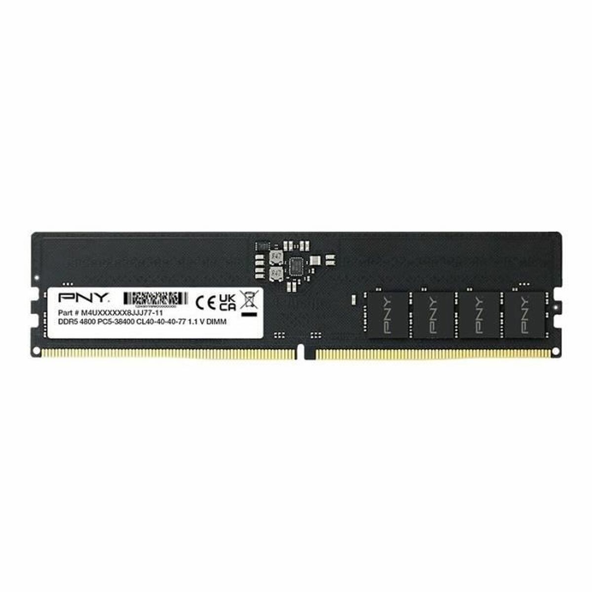 Afbeeldingen van RAM Memory PNY 8 GB DDR5 SDRAM DDR5 4800 MHz CL40
