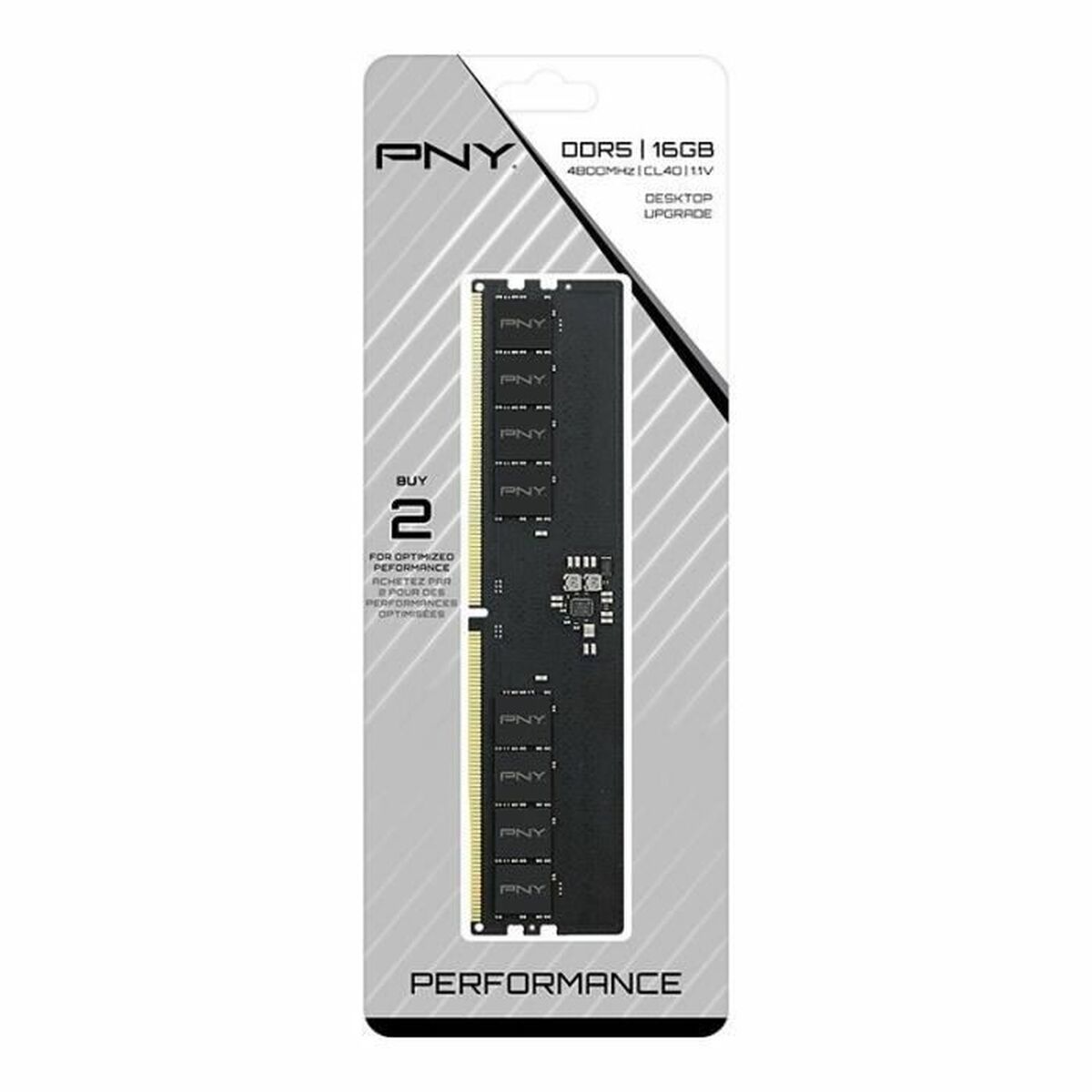 Afbeeldingen van RAM Memory PNY 16 GB DDR5 SDRAM DDR5 4800 MHz CL40