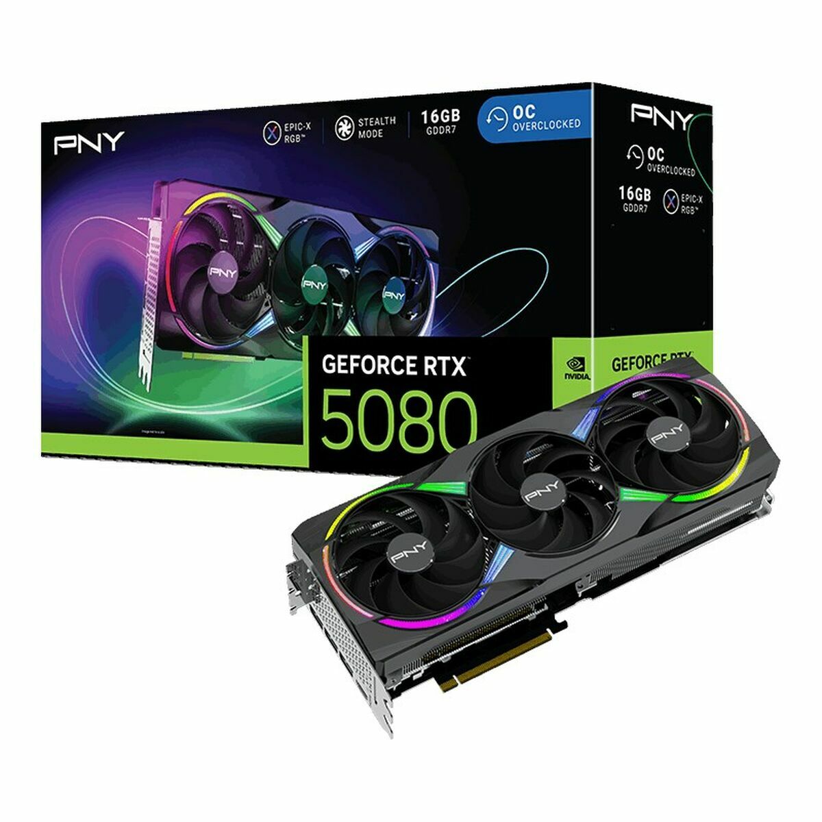 Afbeeldingen van Graphics card PNY GEFORCE RTX 5080 16 GB GDDR6X