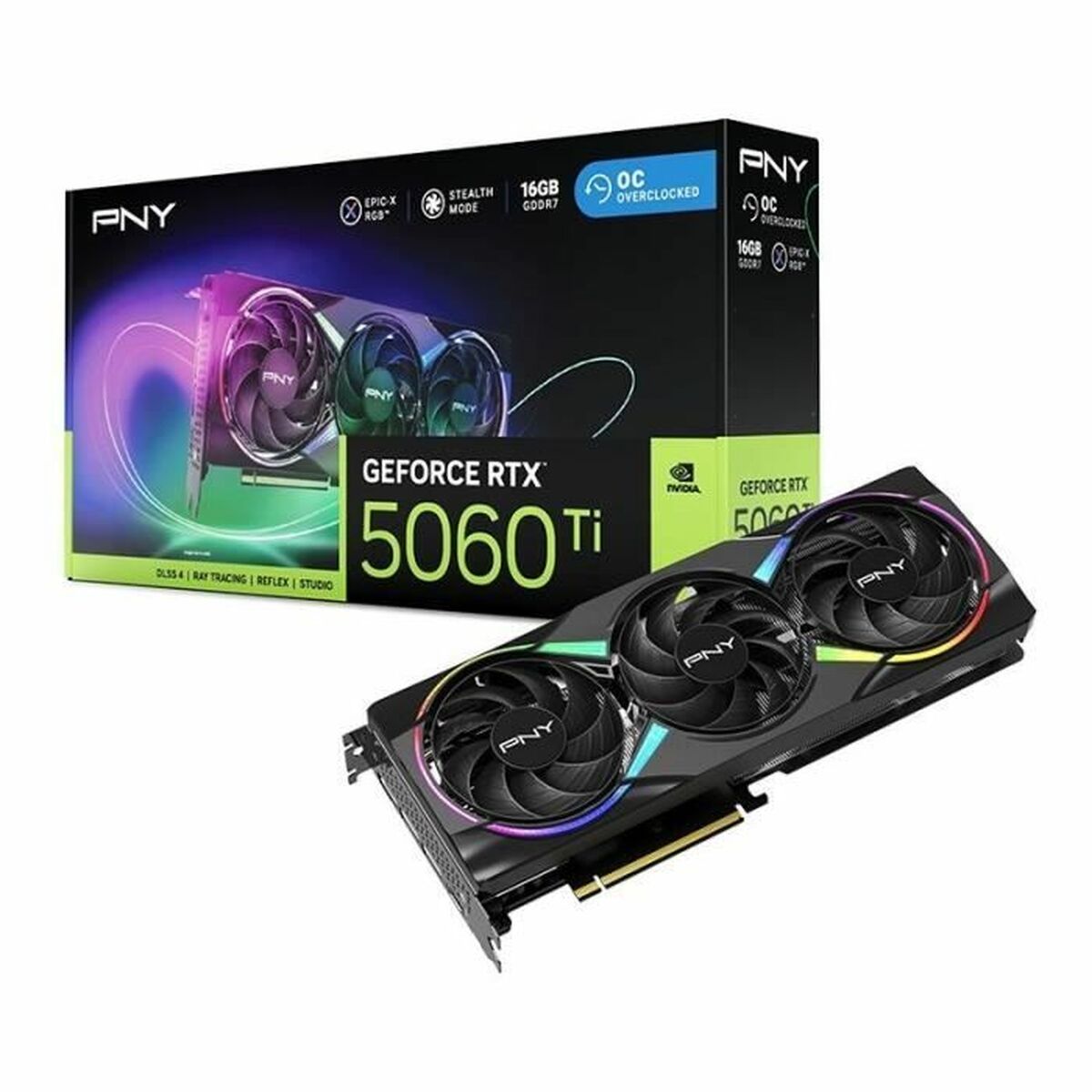 Afbeeldingen van Graphics card PNY geforce rtx 5060 ti 16 GB GDDR7
