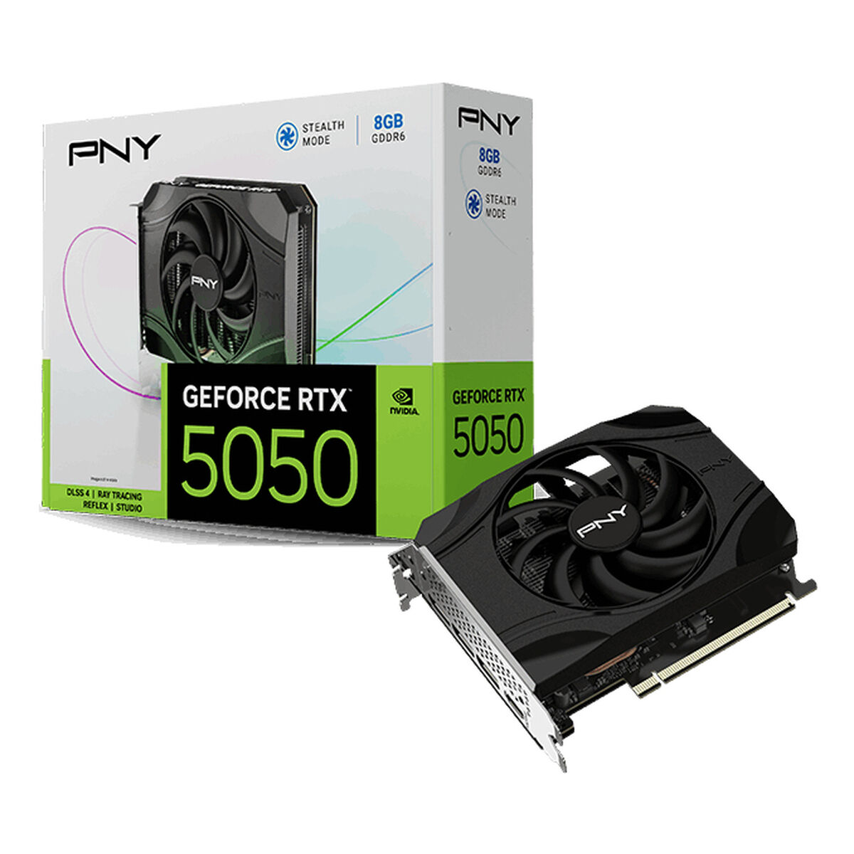 Picture of Graphics card PNY VCG50508SFXPB1 GEFORCE RTX 5050 8 GB GDDR6