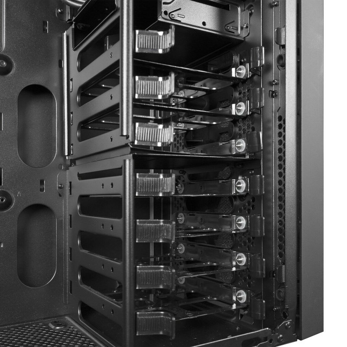 Afbeeldingen van ATX Semi-tower Box Chieftec CW-01B-OP Black