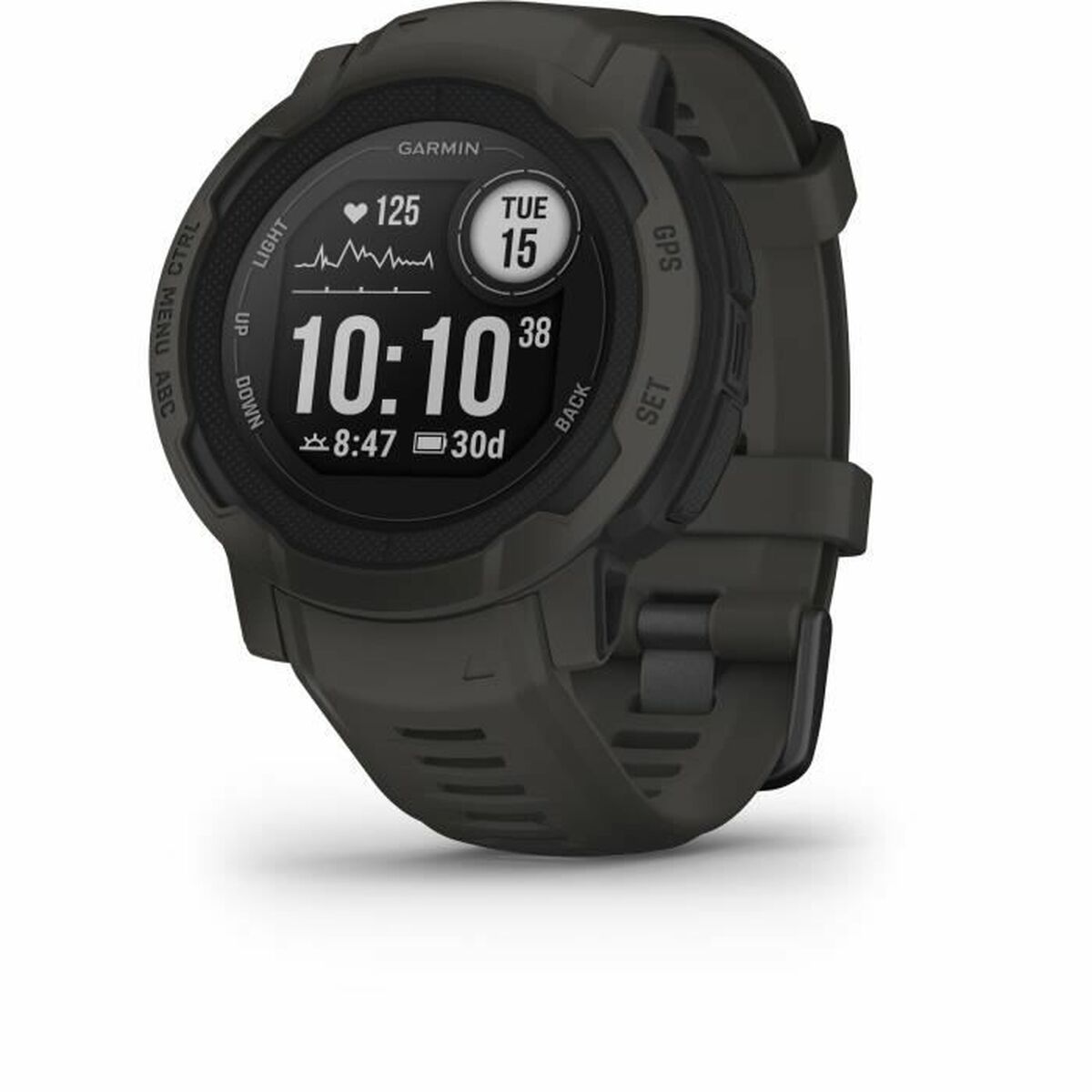 Afbeeldingen van Smartwatch GARMIN Instinct 2 45 mm 0,9" Black Graphite Dark grey