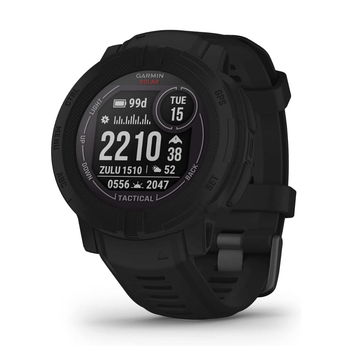 Ceas inteligent Garmin Instinct 2 Solar Tactical Edition Negru 0,9" 45 mm