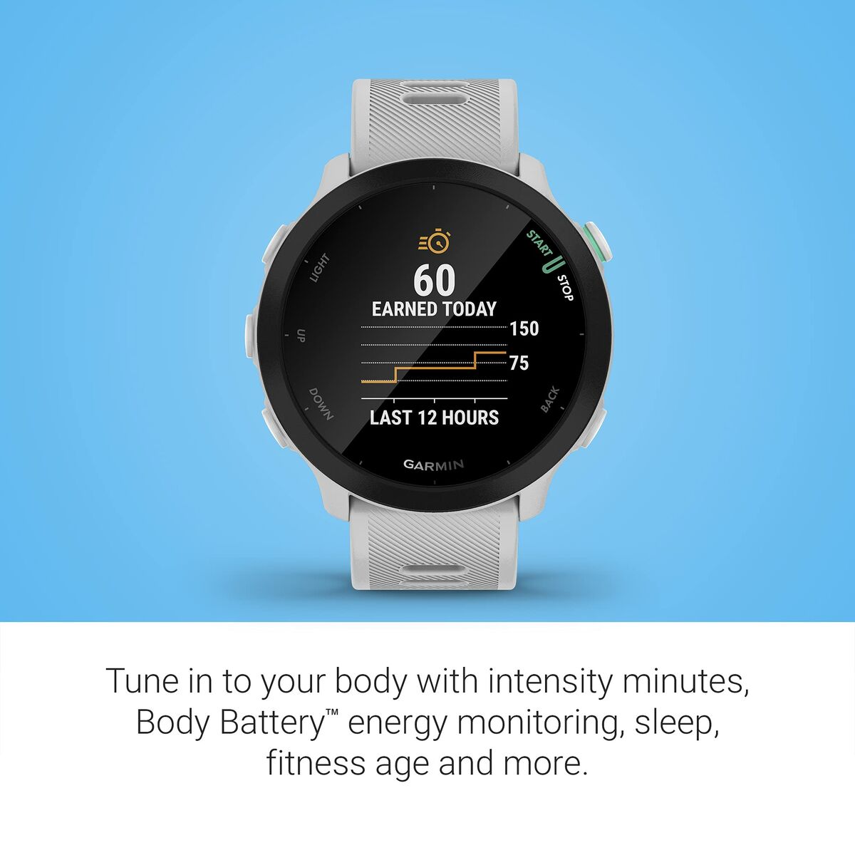 Smartwatch Garmin Forerunner 55 White 1,04"