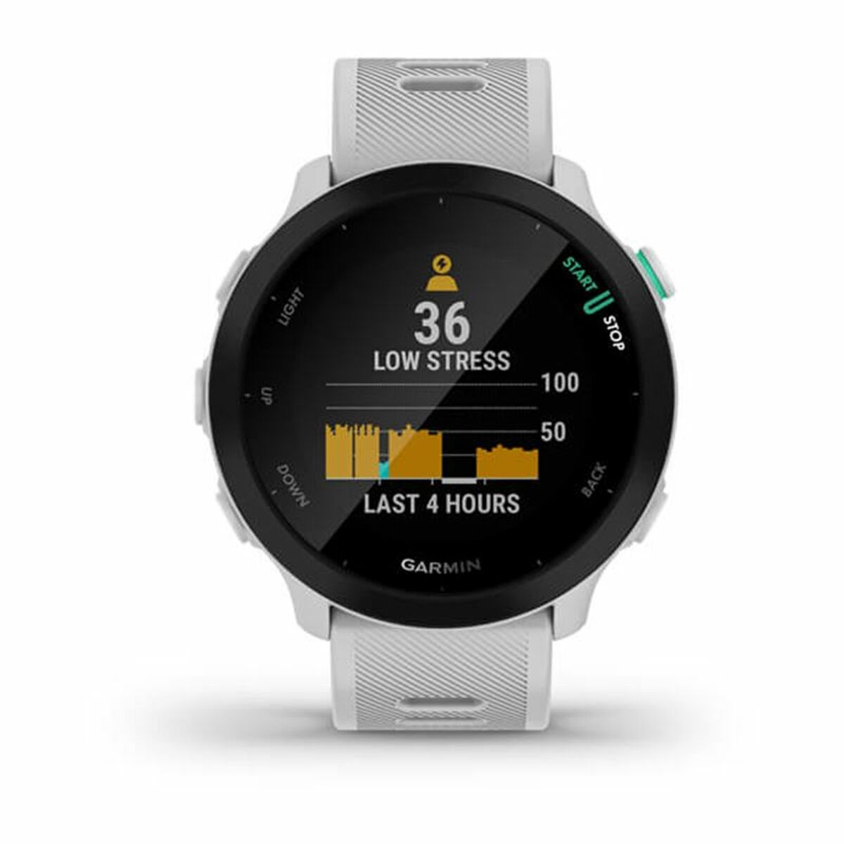 Afbeeldingen van Smartwatch GARMIN Forerunner 55 White 1,04"