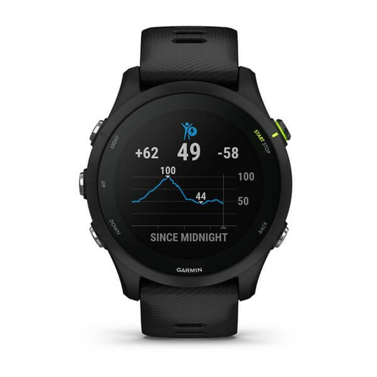 Afbeeldingen van Smartwatch GARMIN Forerunner 255 1,3" Black Ø 46 mm