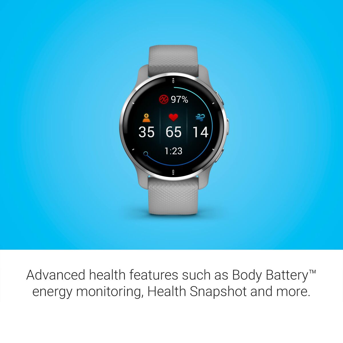 Smartwatch Garmin 010-02496-10 Grey Silver 1,3" 43 mm