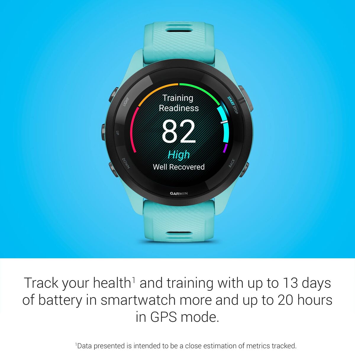Image de Smartwatch Garmin Forerunner 265 Blue 1,3" 46 mm