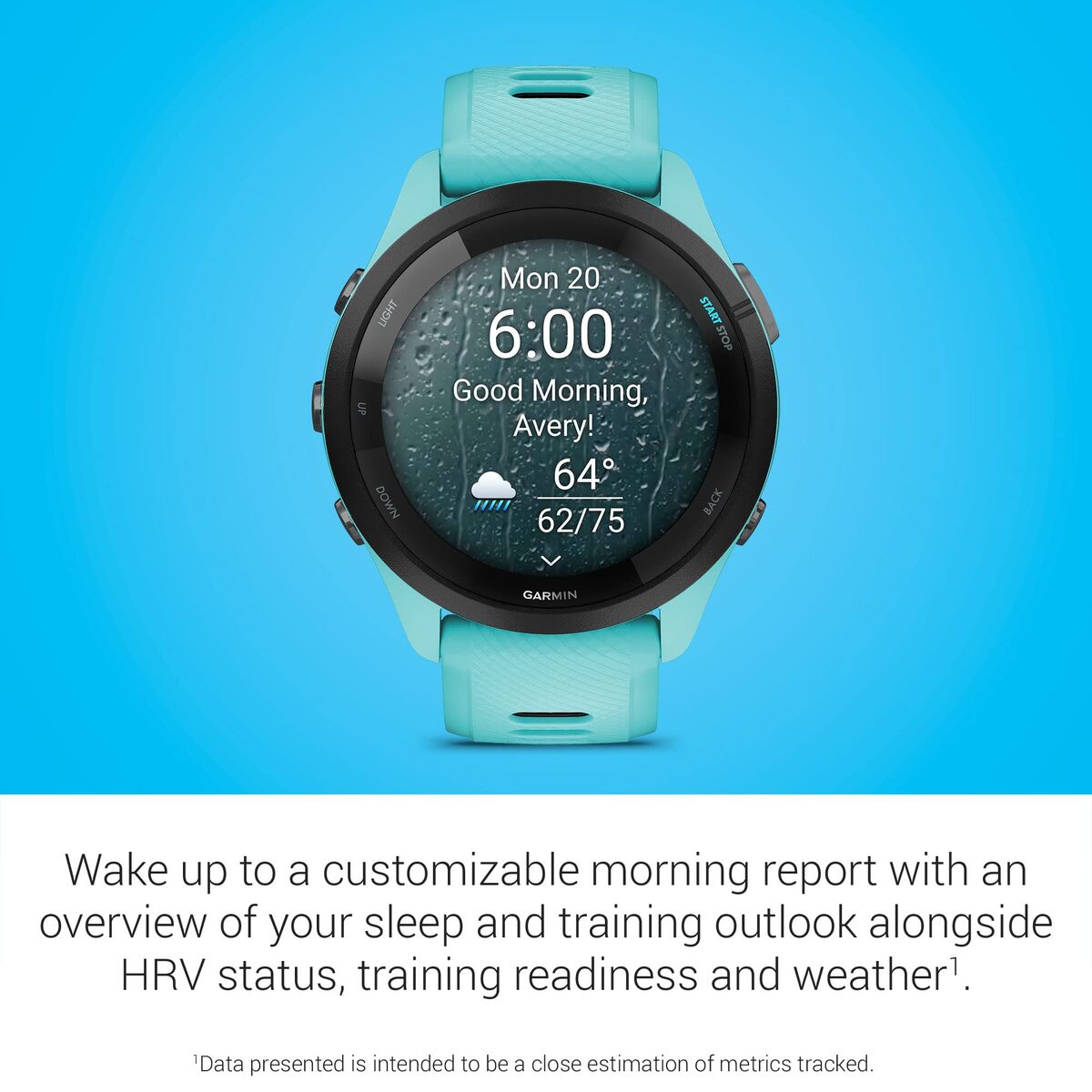 Smartwatch Garmin Forerunner 265 Blue 1,3" 46 mm