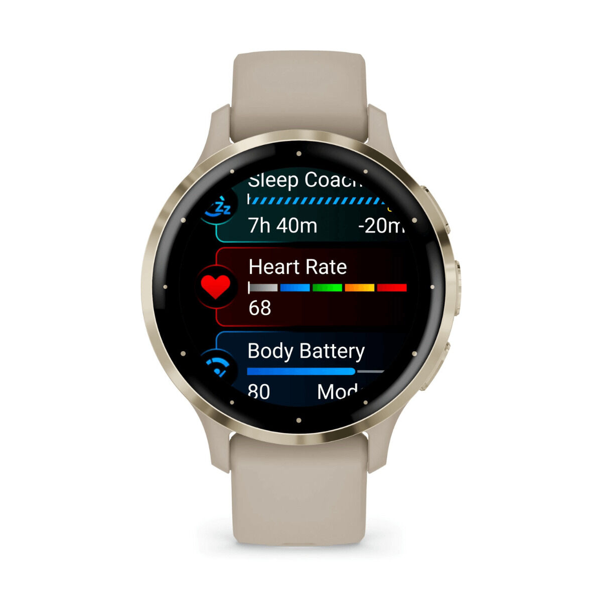 Bild von Smartwatch GARMIN Venu 3S Beige 1,2"