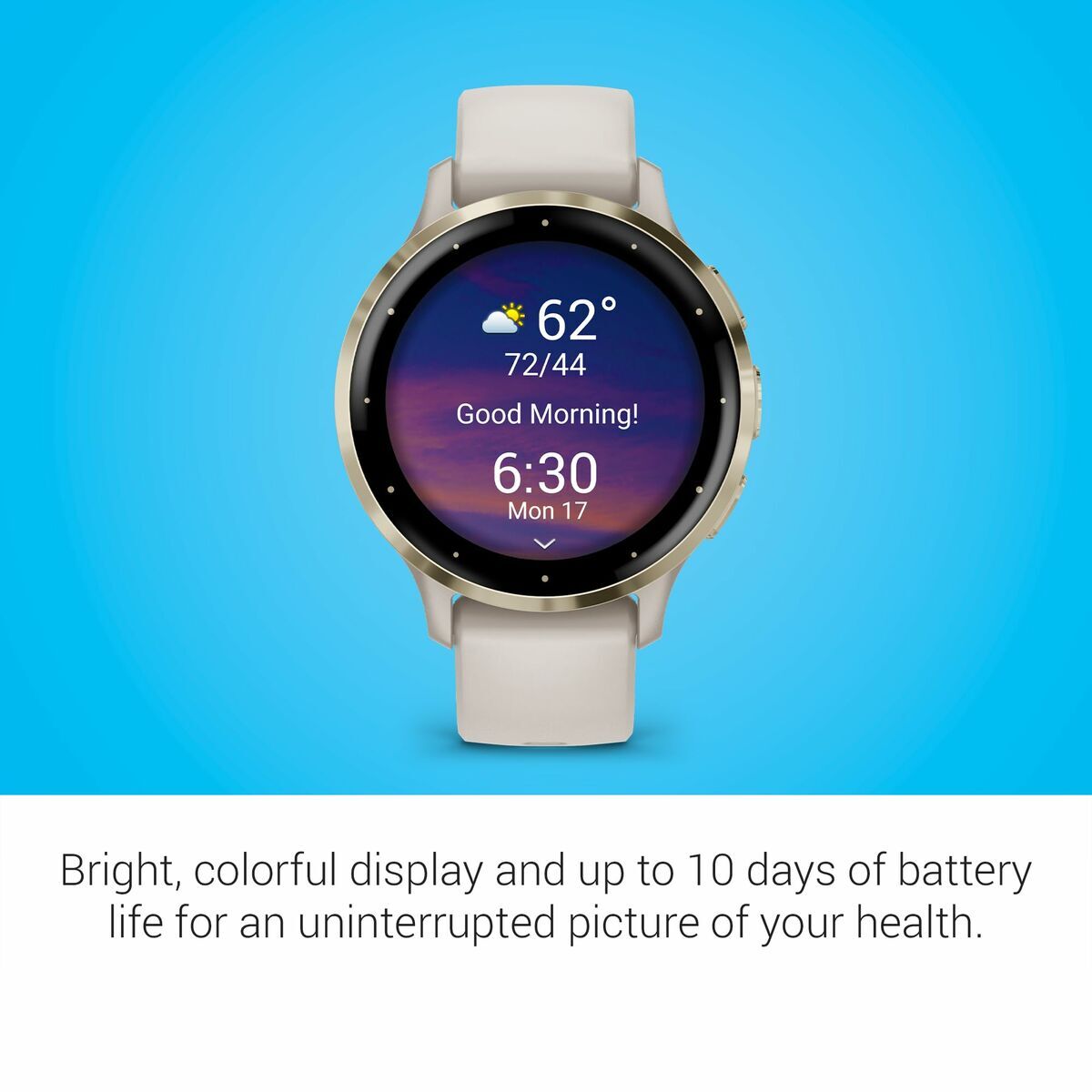 Smartwatch Garmin Venu 3S Golden 1,2"
