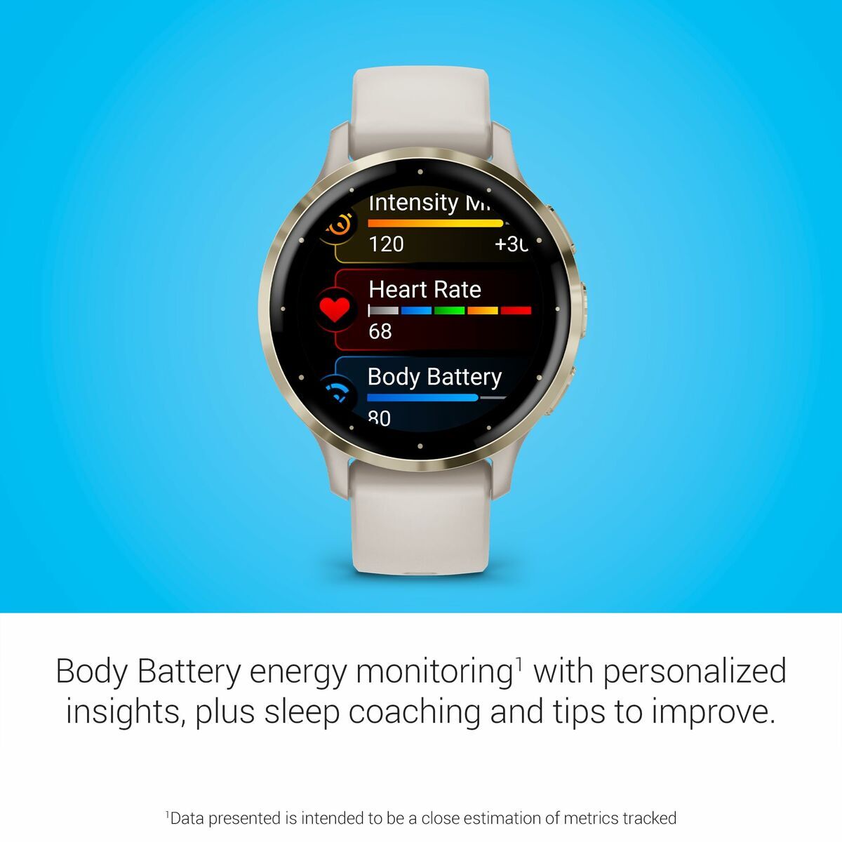 Smartwatch Garmin Venu 3S Golden 1,2"