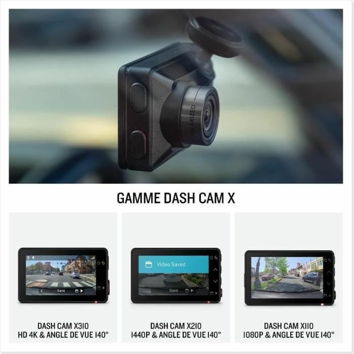 Afbeeldingen van Sports Camera for the Car GARMIN X310