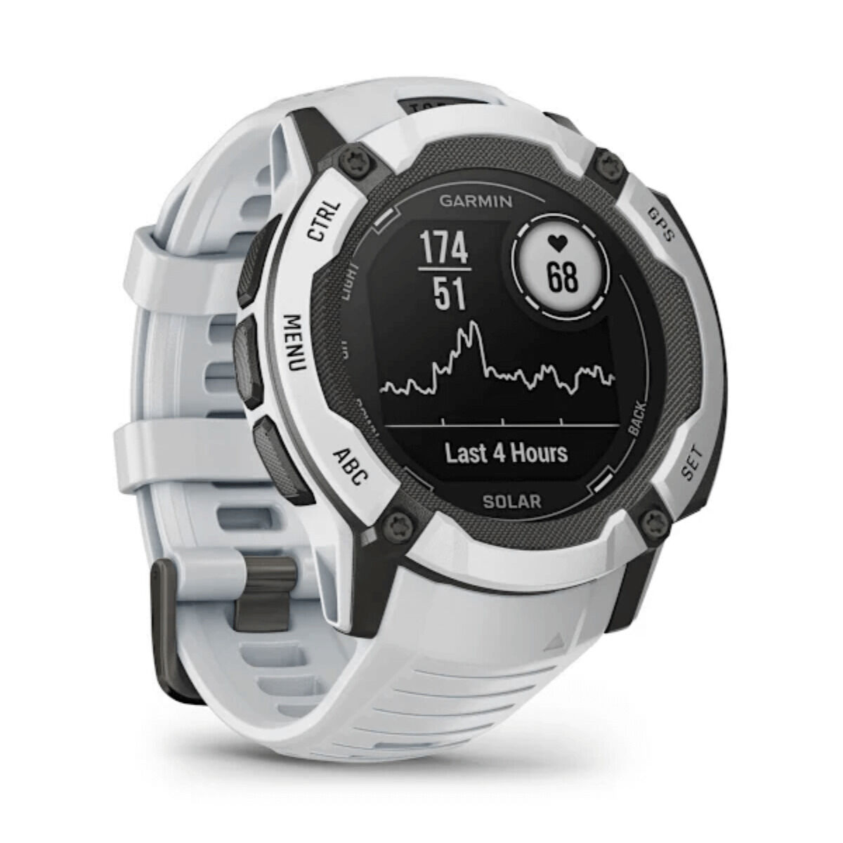 Bild von Smartwatch GARMIN Instinct 2X Solar White 1,1"