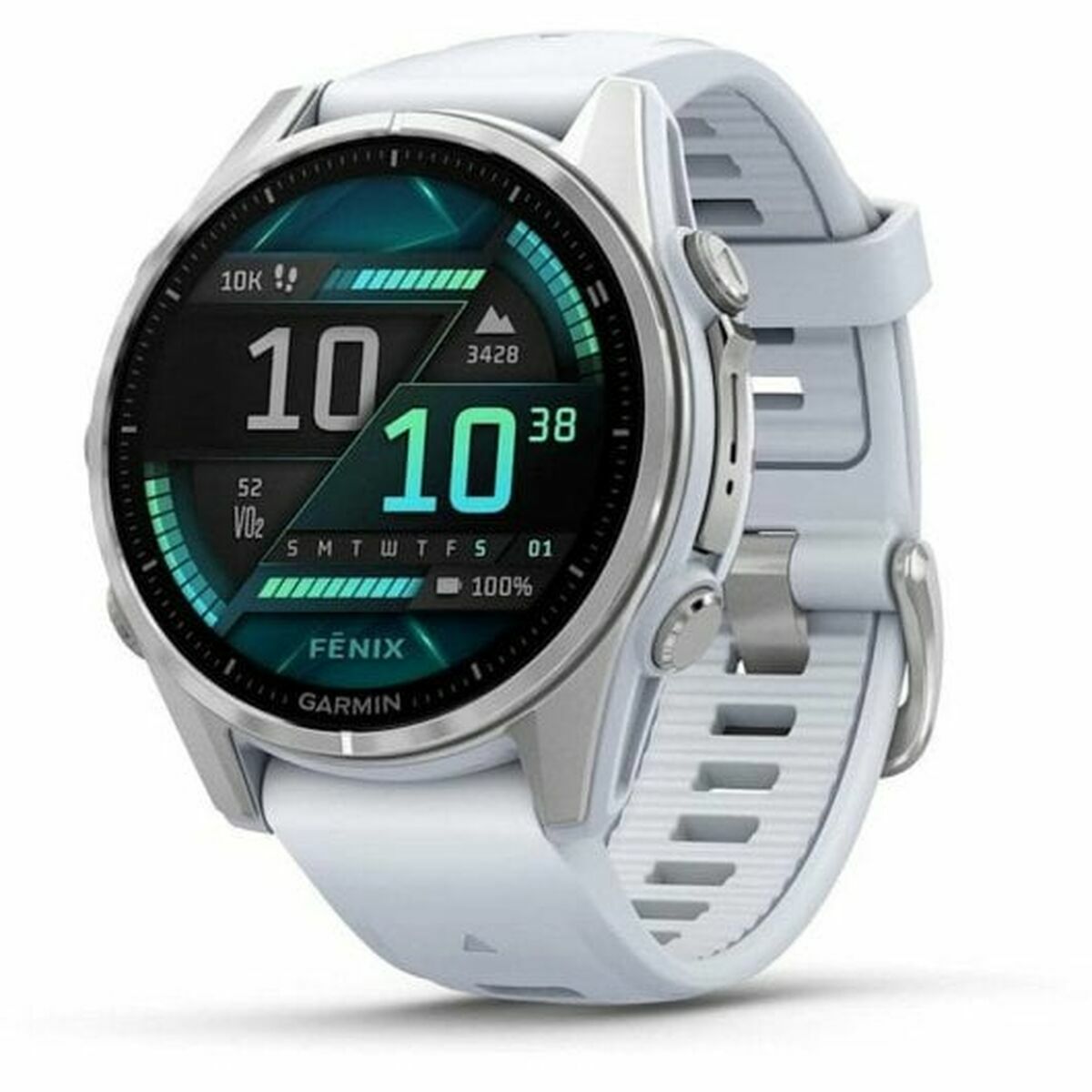 Si vous êtes passionné d'informatique et d'électronique, si vous êtes à la pointe de la technologie et qu'aucun détail ne vous échappe, achetez Montre intelligente GARMIN Argenté 1,3" au meilleur prix. Produit à brancher: OuiType de prise: Prise EUType de montre: Montre intelligenteCouleur: ArgentéBlancConnectivité: BluetoothWi-FiGPSMémoire interne: 32 GB16 GBEcran: 1,3"