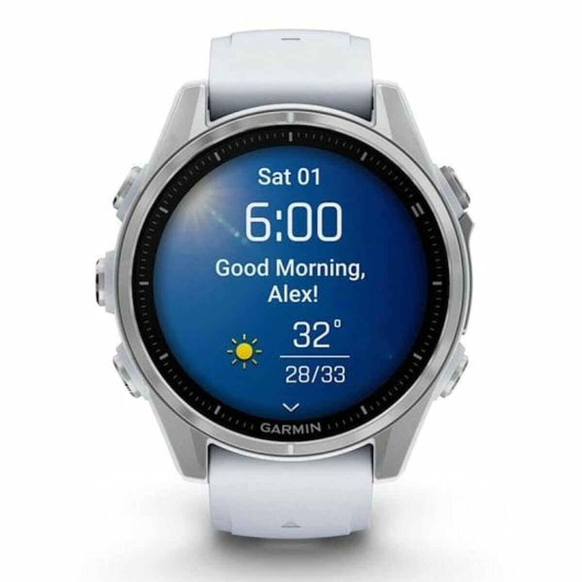 Smartwatch Garmin Fénix 8 Silver 1,3" 43 mm