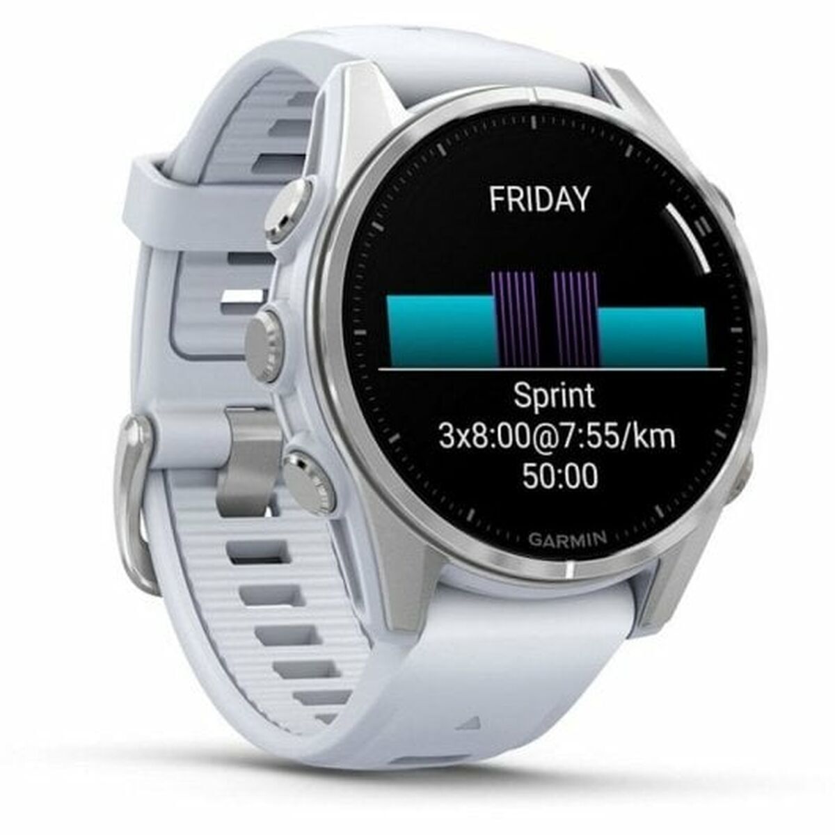 Smartwatch Garmin Fénix 8 Silver 1,3" 43 mm