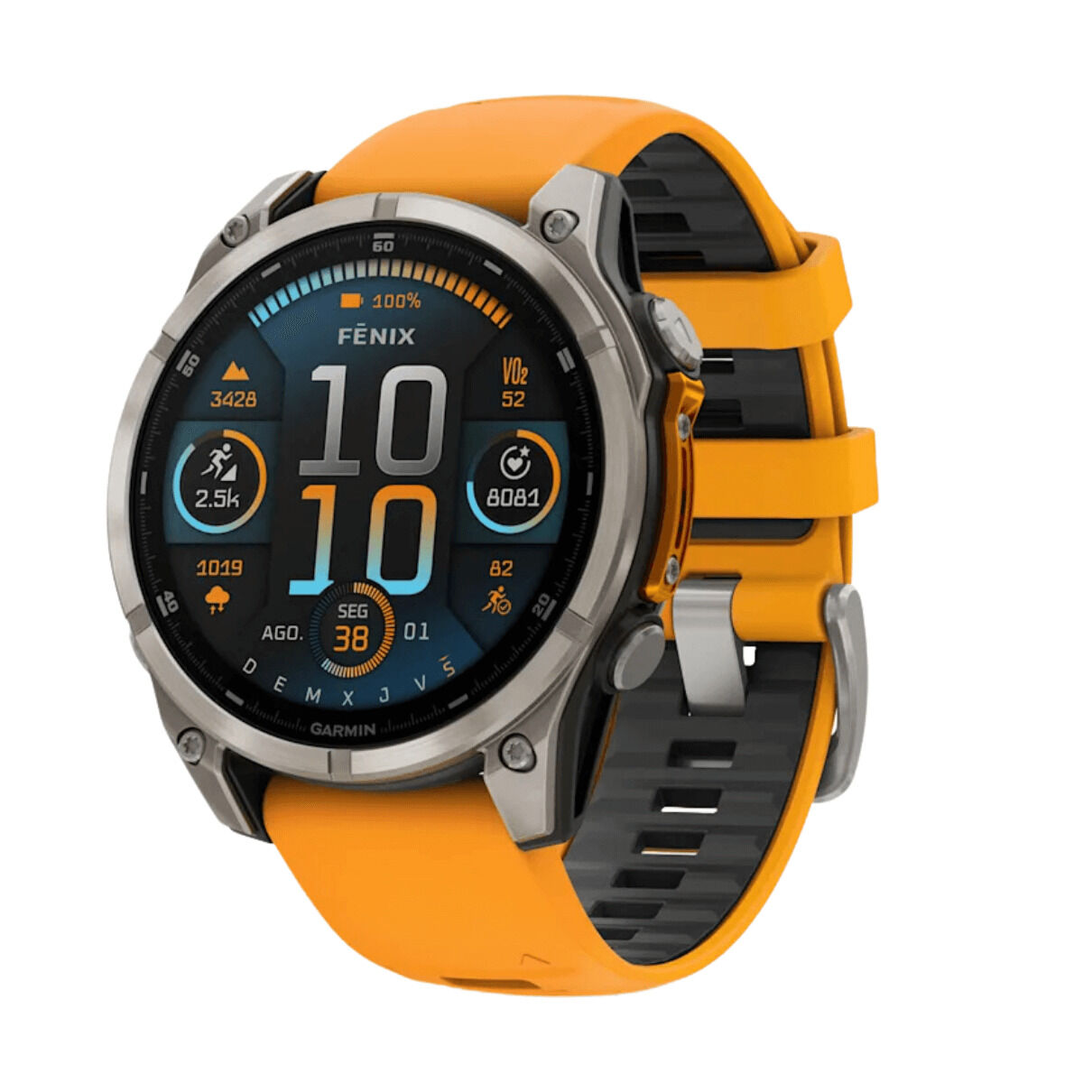 Picture of Smartwatch GARMIN Fénix 8 AMOLED Orange 1,4" Ø 46 mm Ø 47 mm
