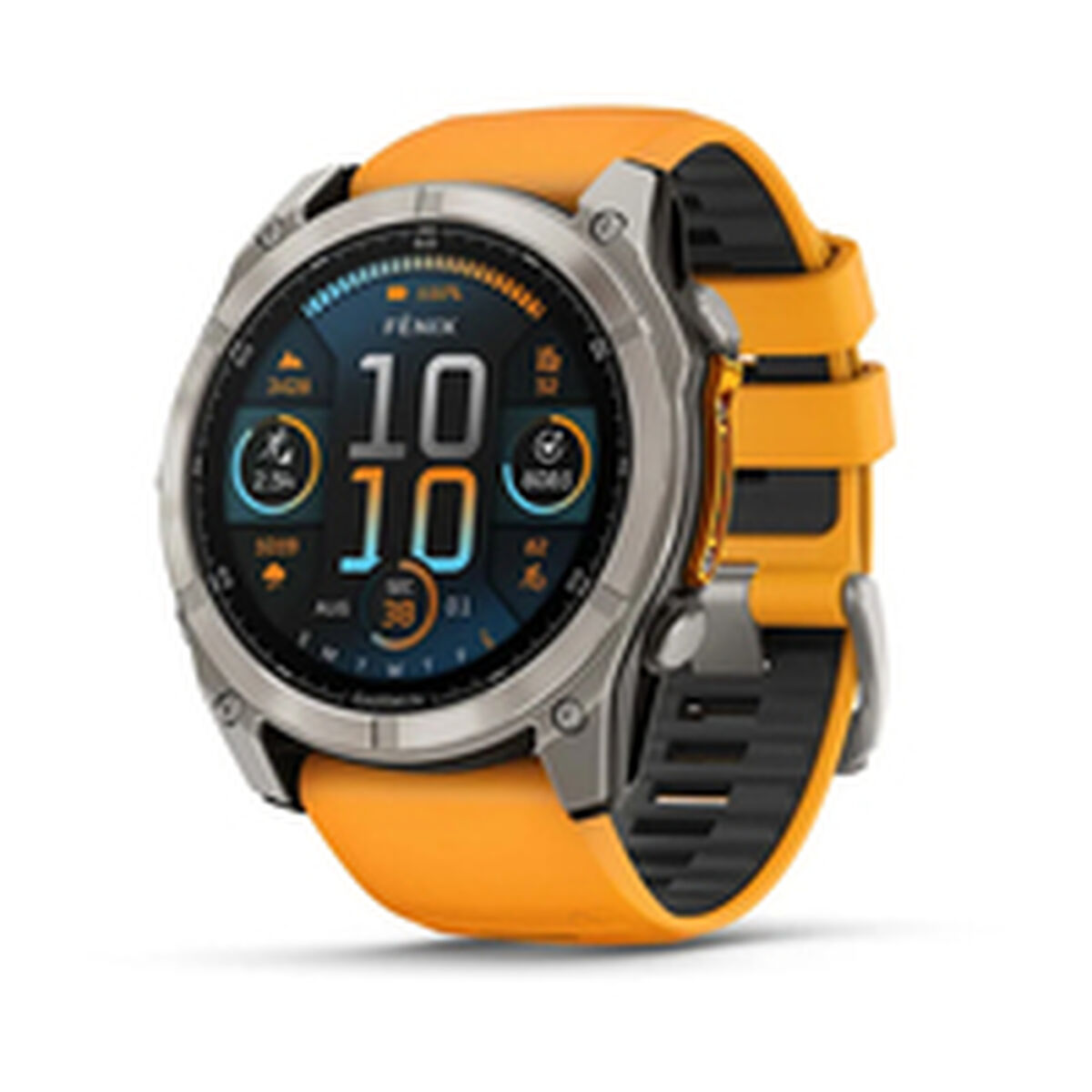Image secondaire de Montre intelligente GARMIN 010-02905-11 Noir Orange Titane 1,4