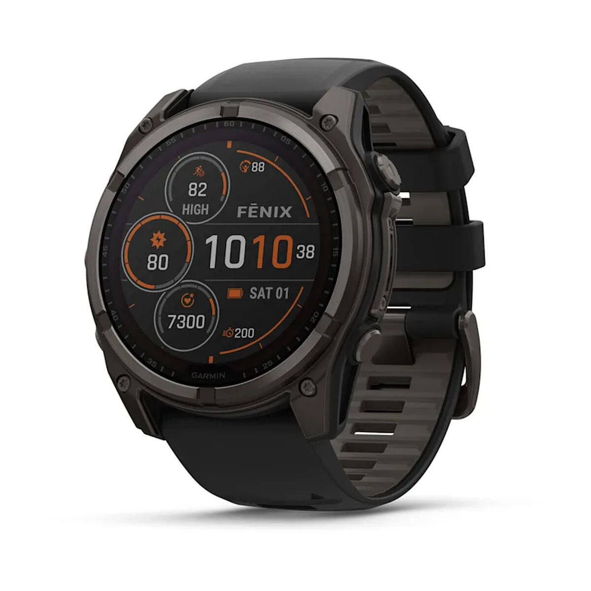 Afbeeldingen van Smartwatch GARMIN 010-02907-11 Black Titanium 1,4" 51 mm Ø 50 mm