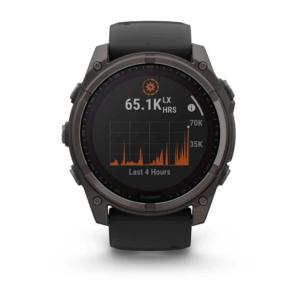 Afbeeldingen van Smartwatch GARMIN 010-02907-11 Black Titanium 1,4" 51 mm Ø 50 mm