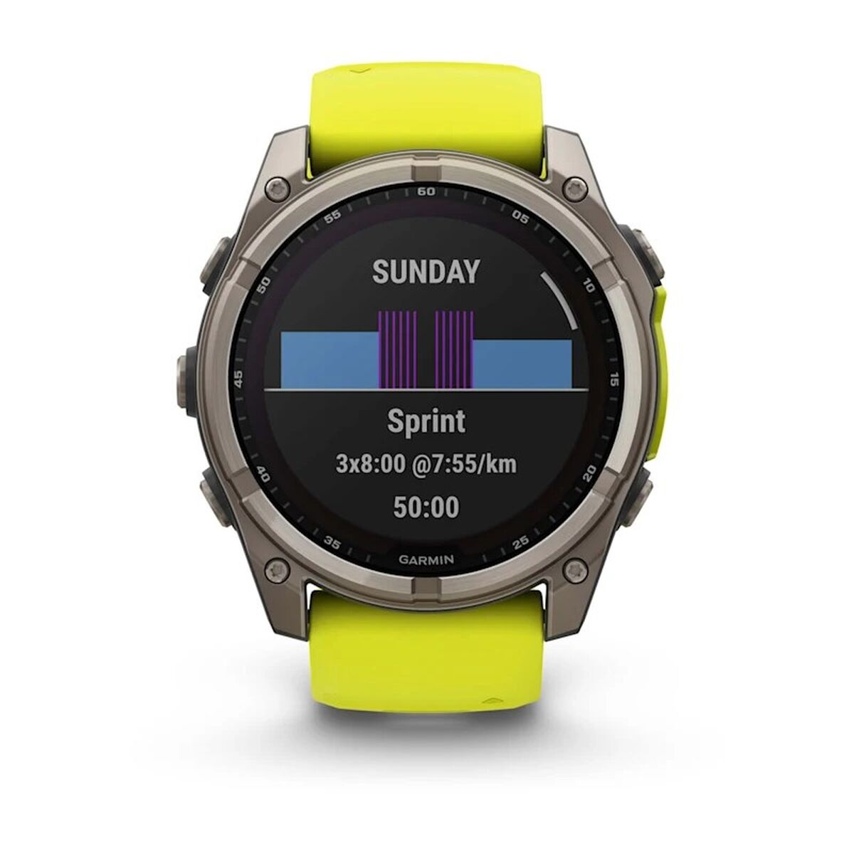 Smartwatch Garmin Fénix 8 Solar Yellow 1,4" Ø 50 mm