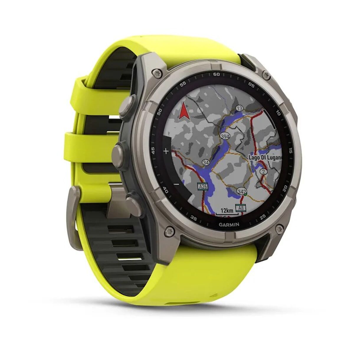 Smartwatch Garmin Fénix 8 Solar Yellow 1,4" Ø 50 mm