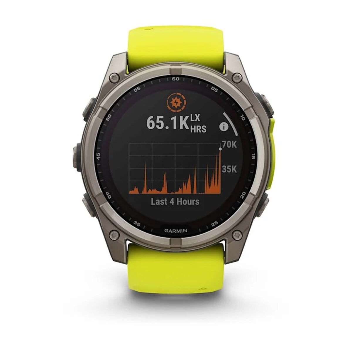 Smartwatch Garmin Fénix 8 Solar Yellow 1,4" Ø 50 mm