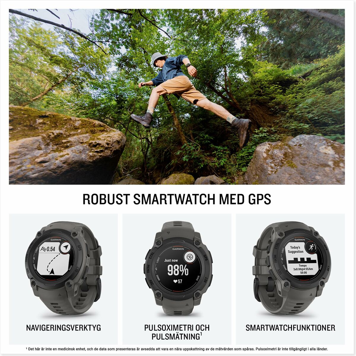 Afbeeldingen van Smartwatch GARMIN 010-02932-00 Black 1,2" 40 mm