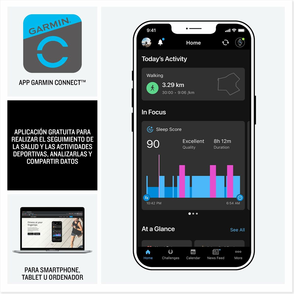 Smartwatch Garmin Instinct E 2 Lime 1,2" 0,9" 45 mm