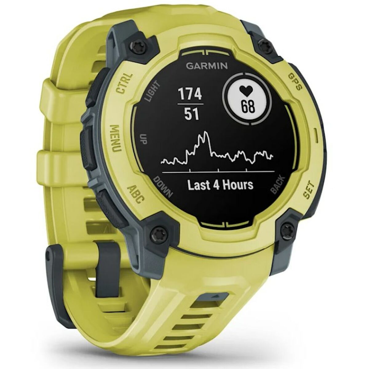 Smartwatch Garmin Instinct E 2 Lime 1,2" 0,9" 45 mm