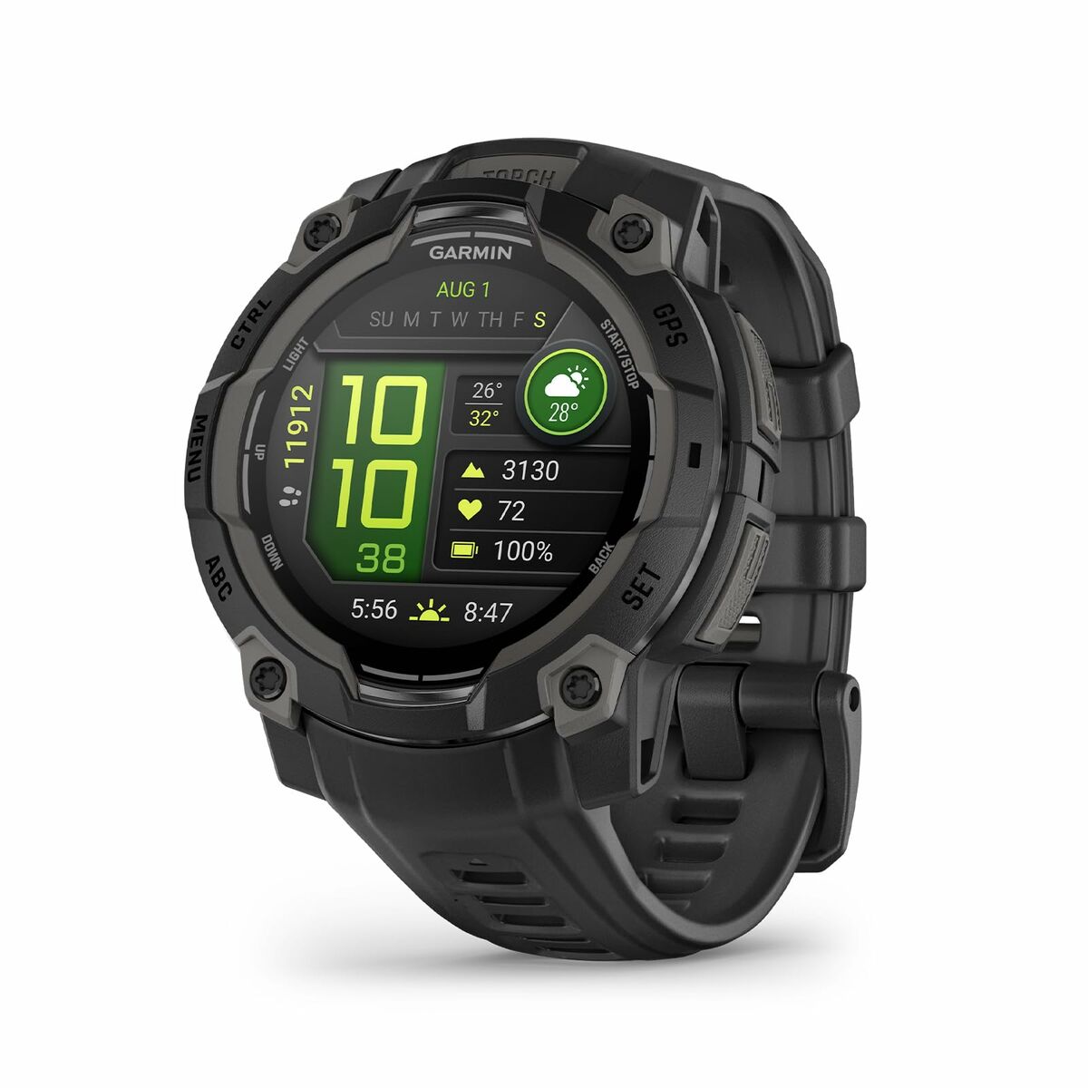 Afbeeldingen van Smartwatch GARMIN 010-02936-00 Black 1,2" 45 mm