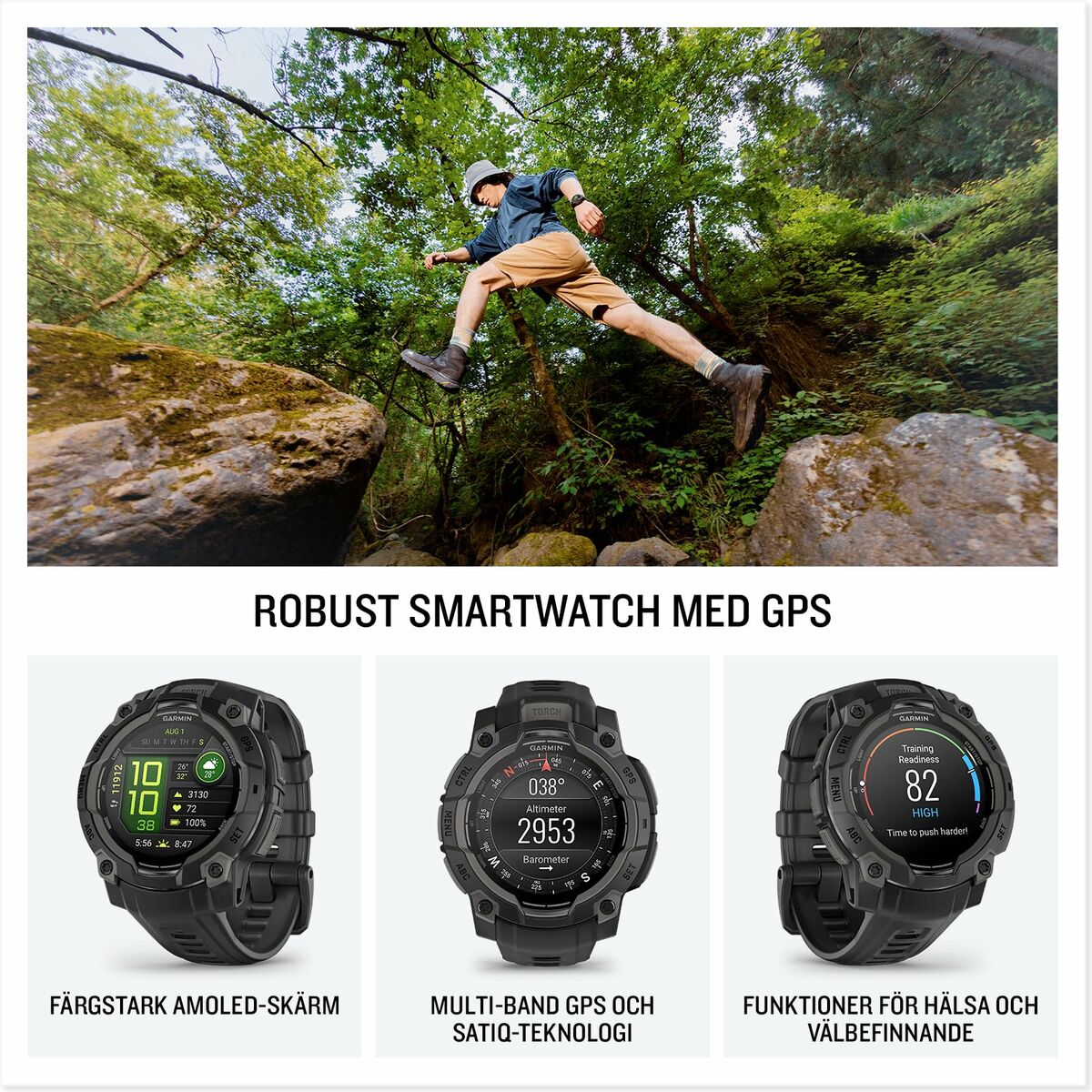 Afbeeldingen van Smartwatch GARMIN 010-02936-00 Black 1,2" 45 mm