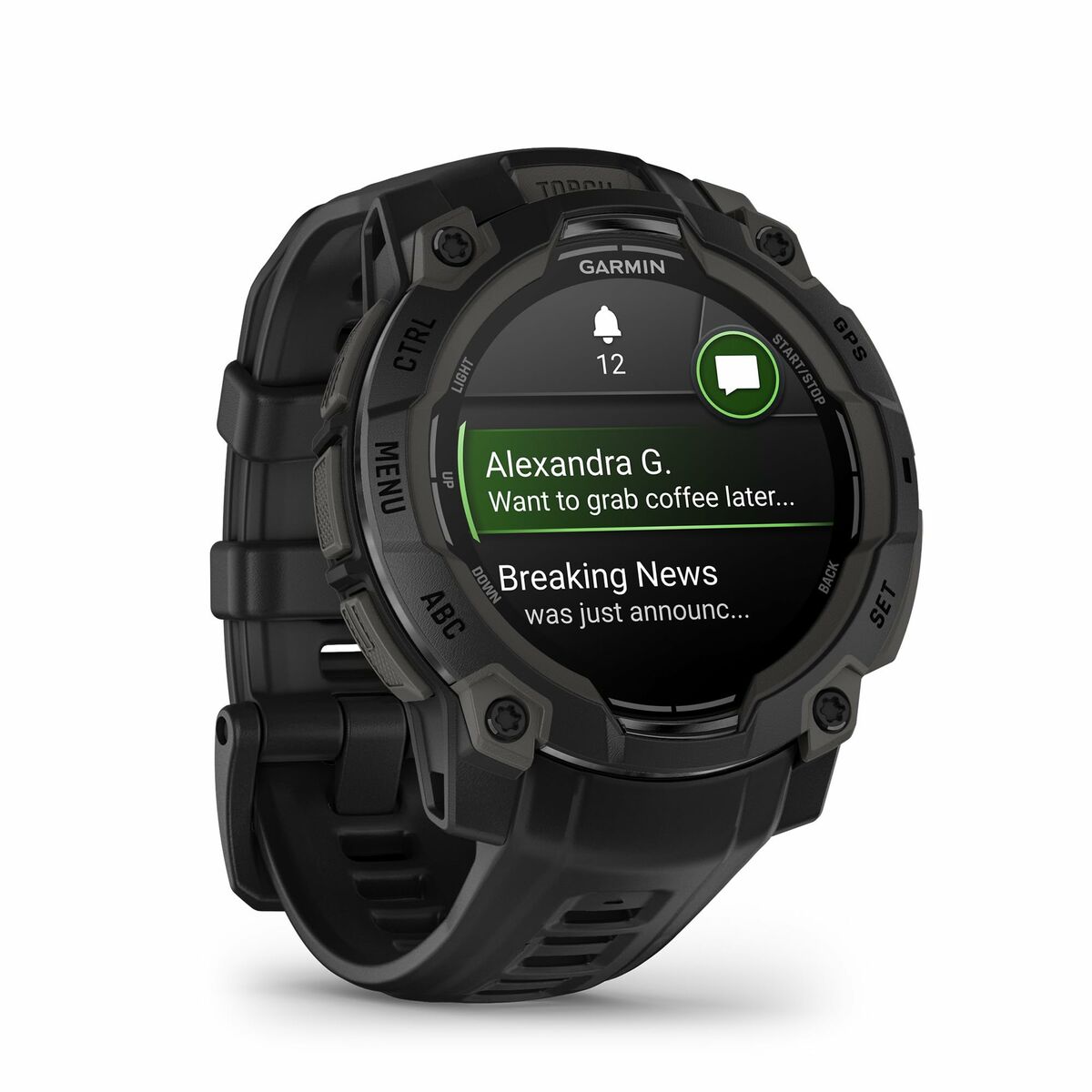 Afbeeldingen van Smartwatch GARMIN 010-02936-00 Black 1,2" 45 mm