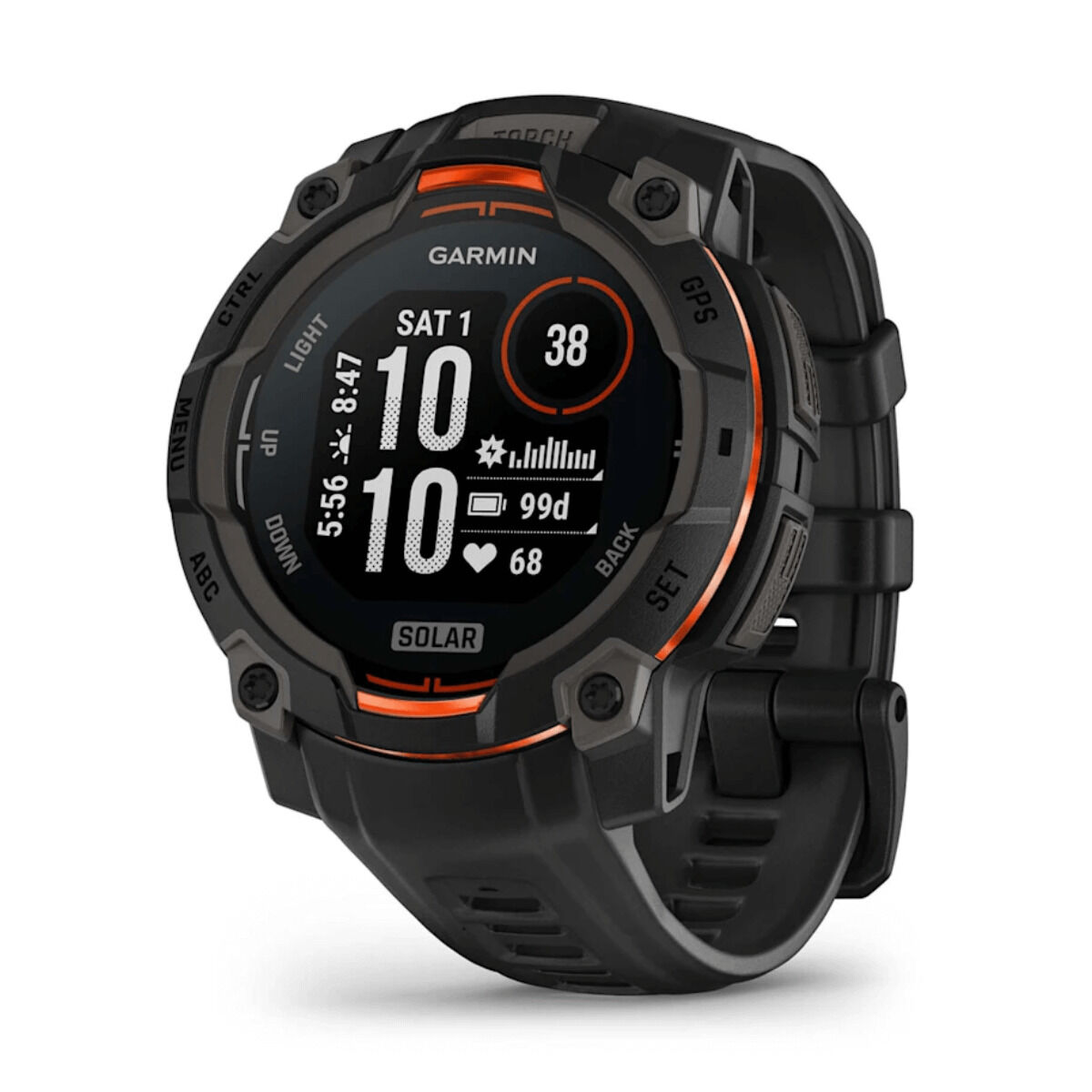 Picture of Smartwatch GARMIN Instinct 3 Solar GPS 45mm Black 0,9" 45 mm