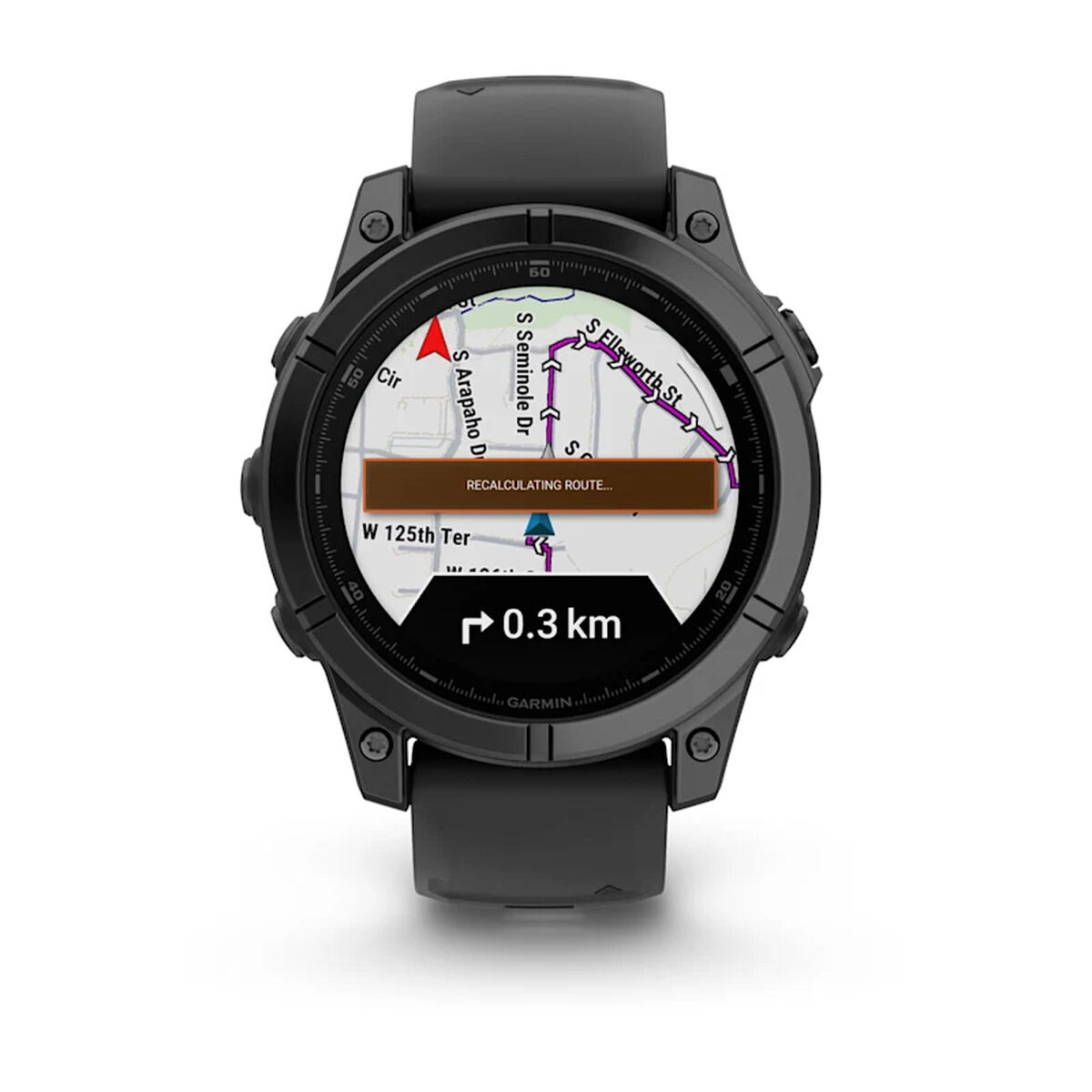 Men's Watch Garmin Fénix E AMOLED 47mm GPS Black