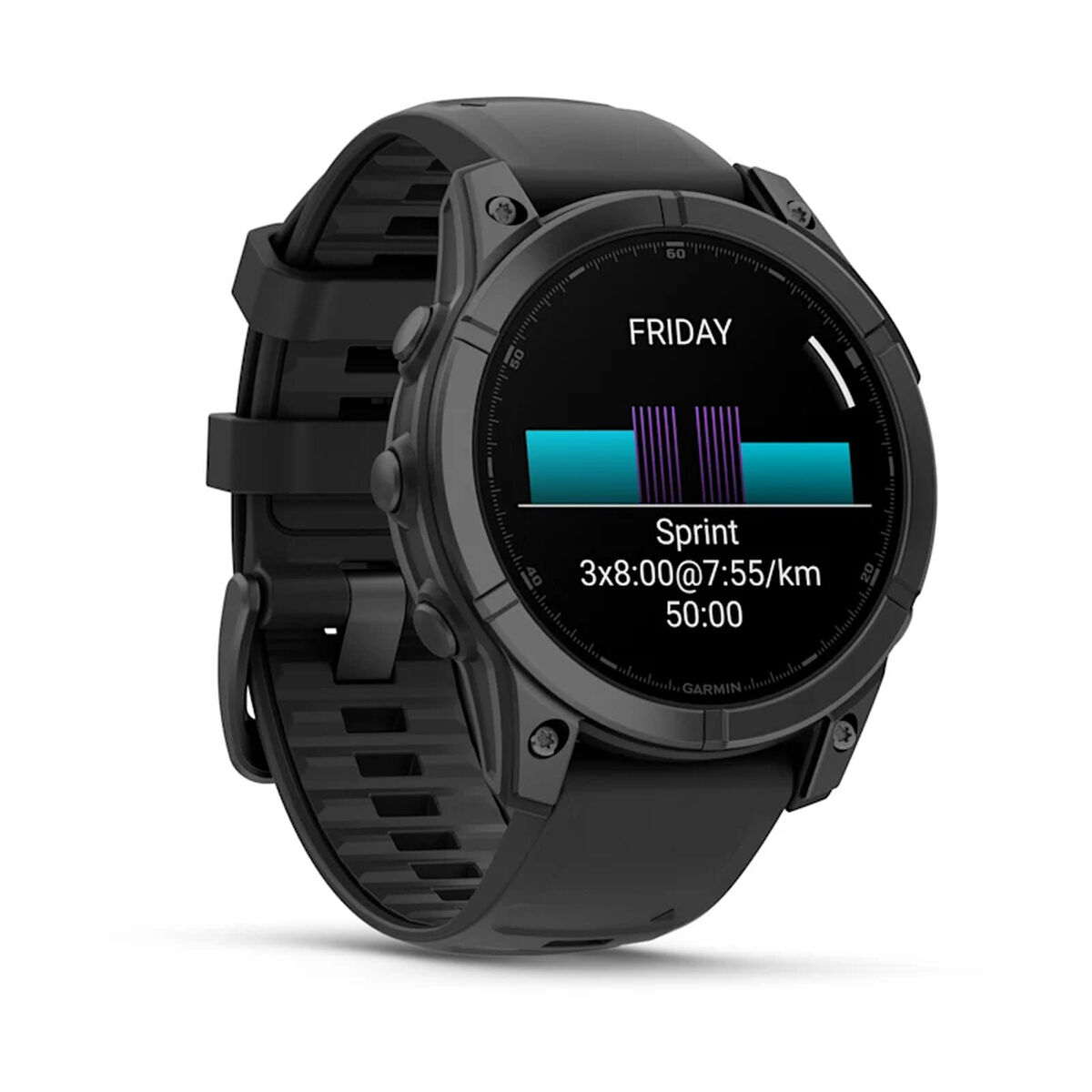 Bild von Men's Watch GARMIN Fénix E AMOLED 47mm Black 1,3"