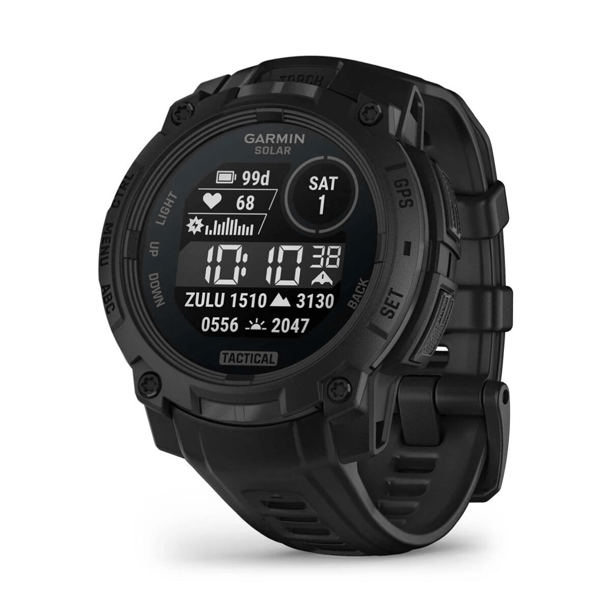Afbeeldingen van Smartwatch GARMIN Instinct 3 Solar Tactical Edition Black 0,9" 45 mm