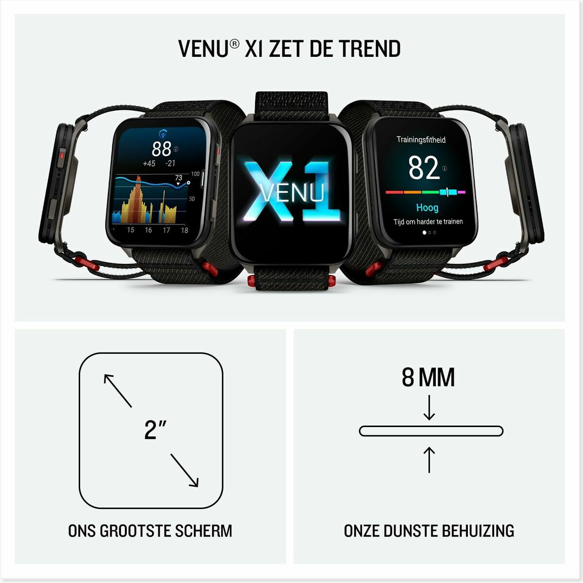 Afbeeldingen van Smartwatch GARMIN 010-02980-03 Black Grey