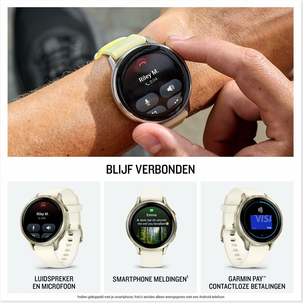 Afbeeldingen van Smartwatch GARMIN Venu 4 Golden 1,2"