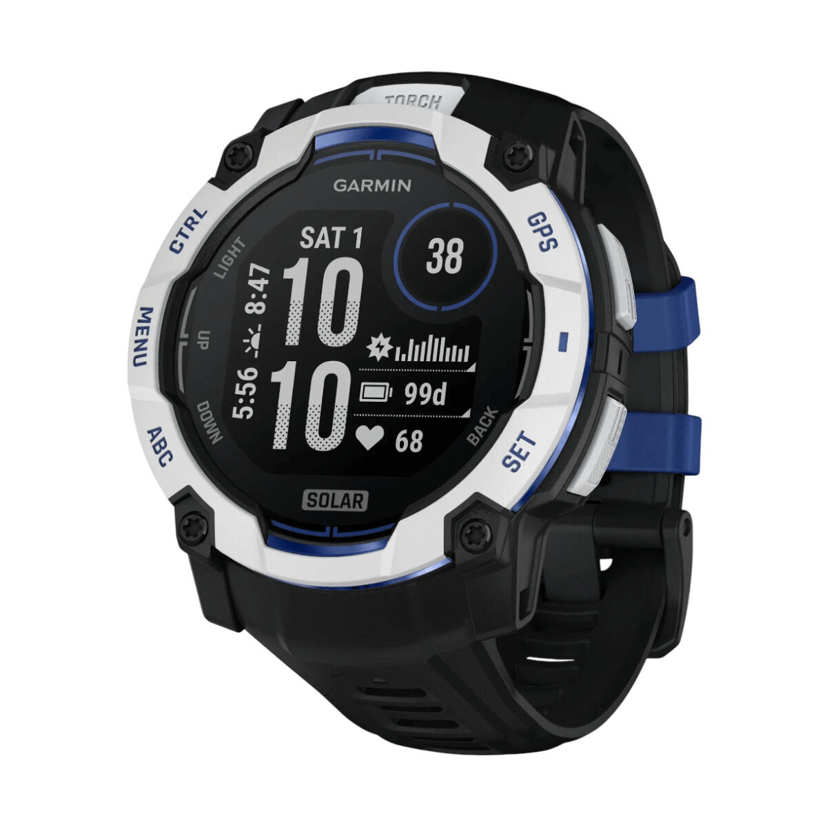 Afbeeldingen van Smartwatch GARMIN Instinct 3 Solar GPS 50mm Black 1,2" 45 mm