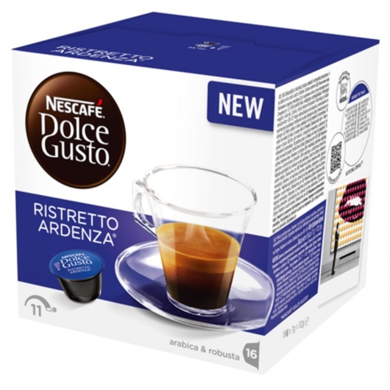 Coffee Capsules Dolce Gusto RISTRETO ARDENZA 16 uds
