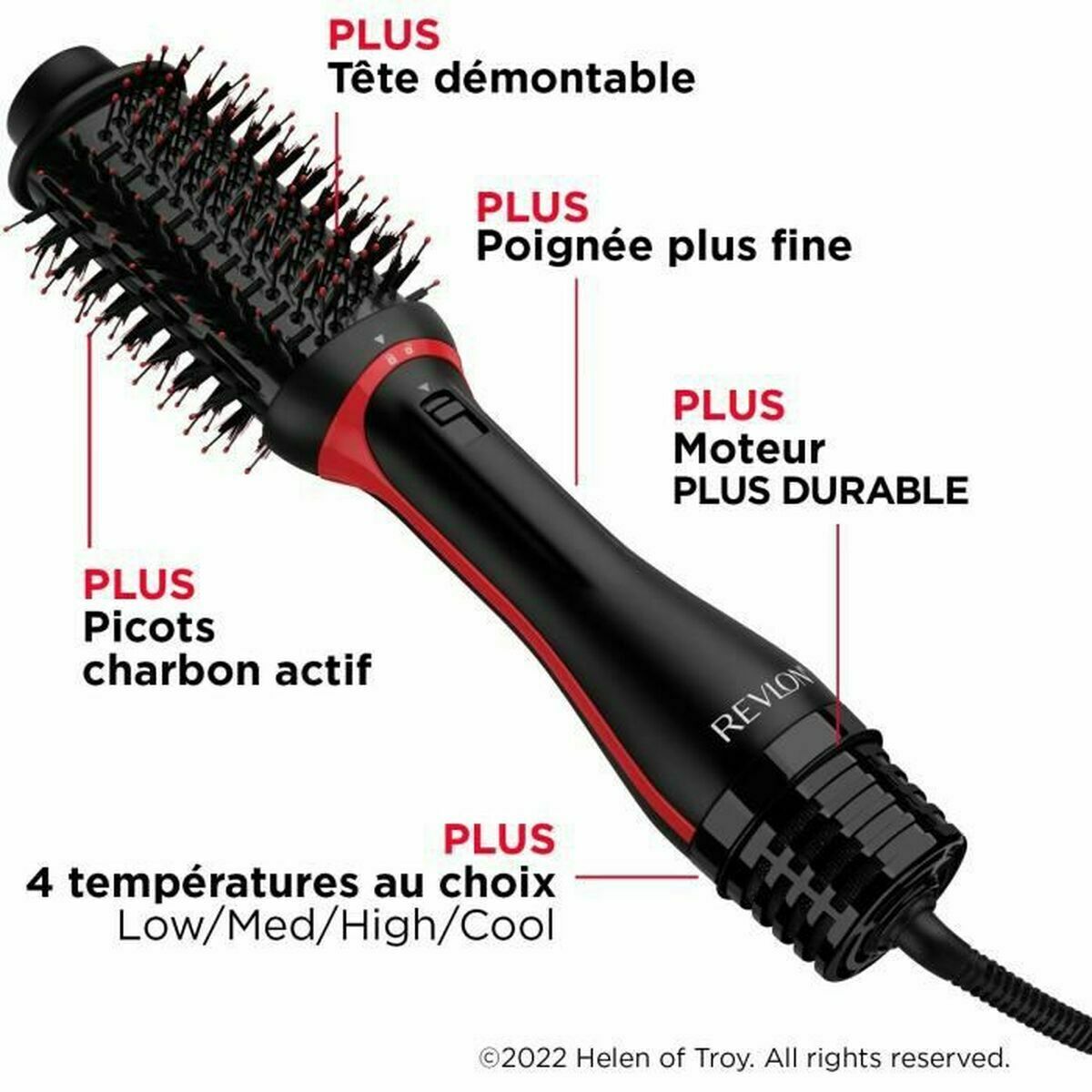 Krulijzer Revlon RVDR5298EONE Zwart