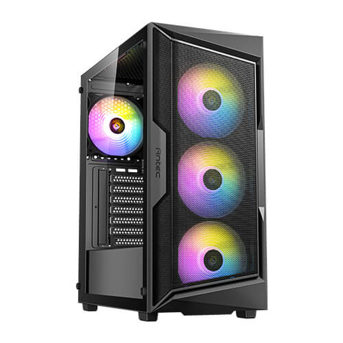 Afbeeldingen van ATX Semi-tower Box Antec AX61 Elite Black