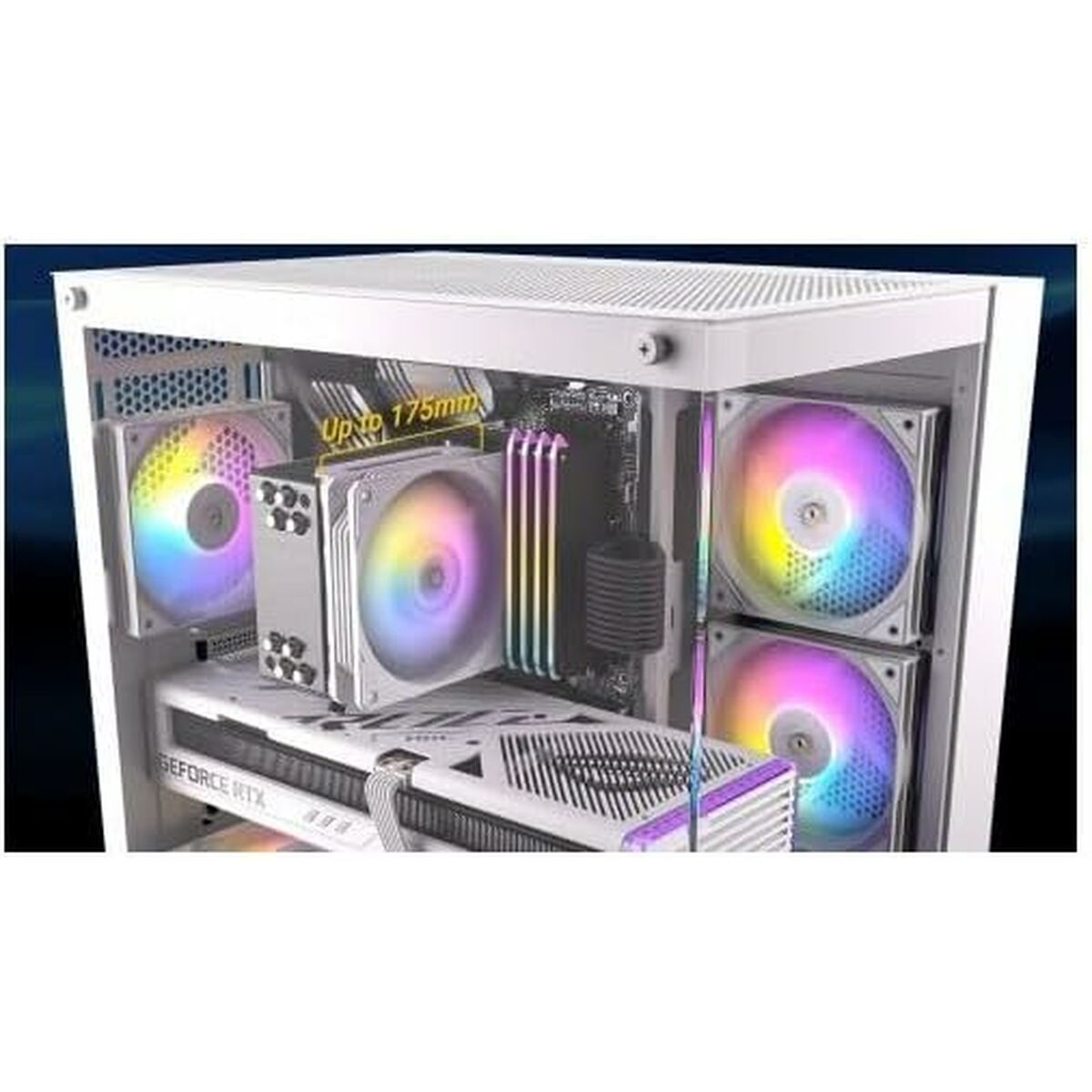 Afbeeldingen van ATX Semi-tower Box Antec CX800 ARGB White