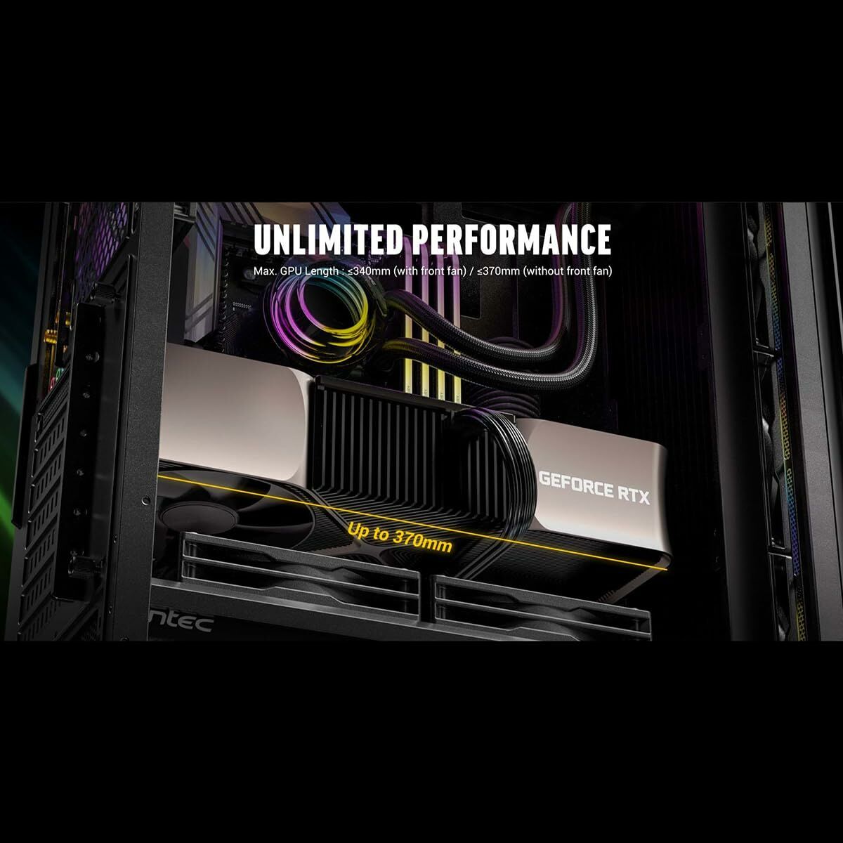 Afbeeldingen van ATX Semi-tower Box Antec AX85 ARGB Black