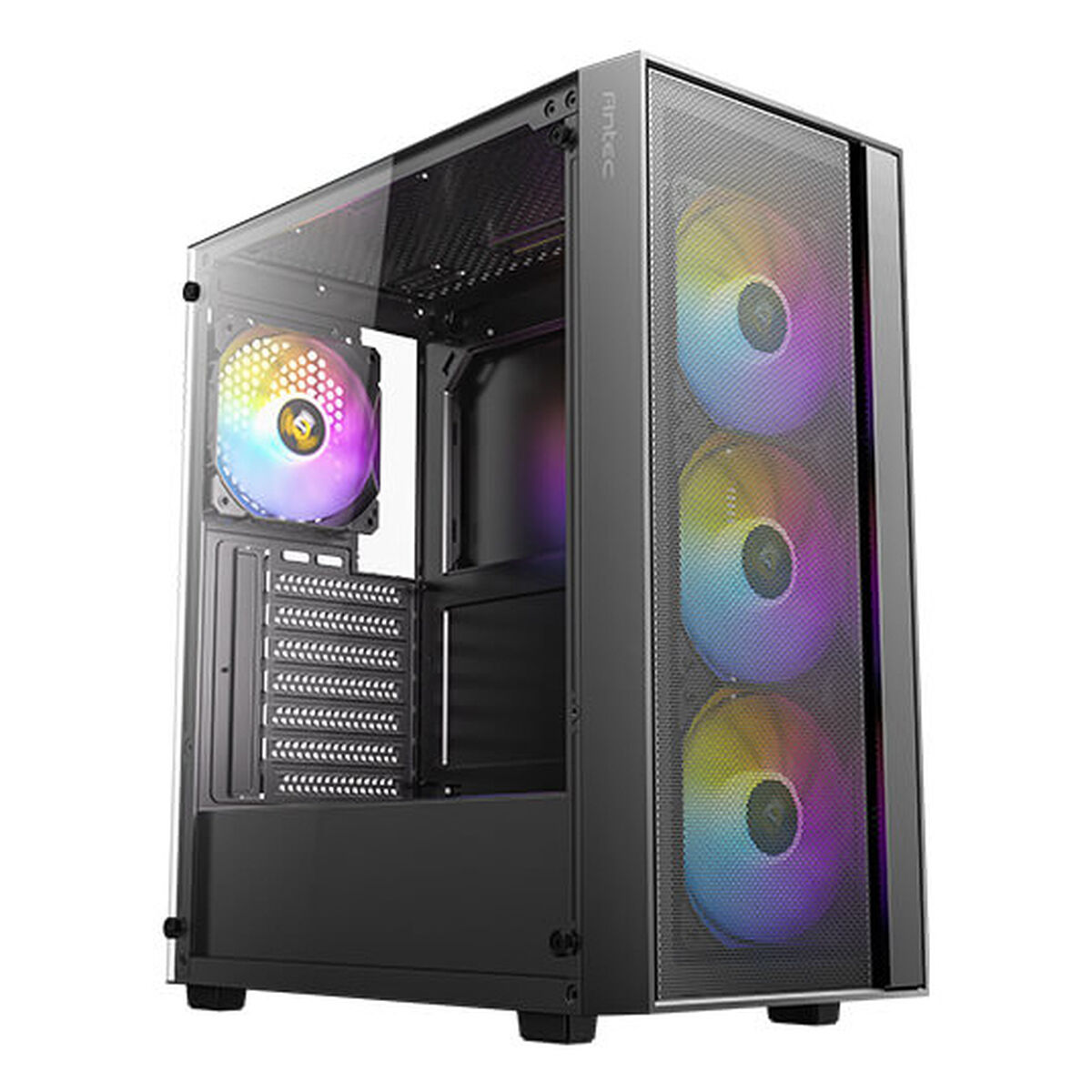 Afbeeldingen van ATX Semi-tower Box Antec 0-761345-10206-3 Black
