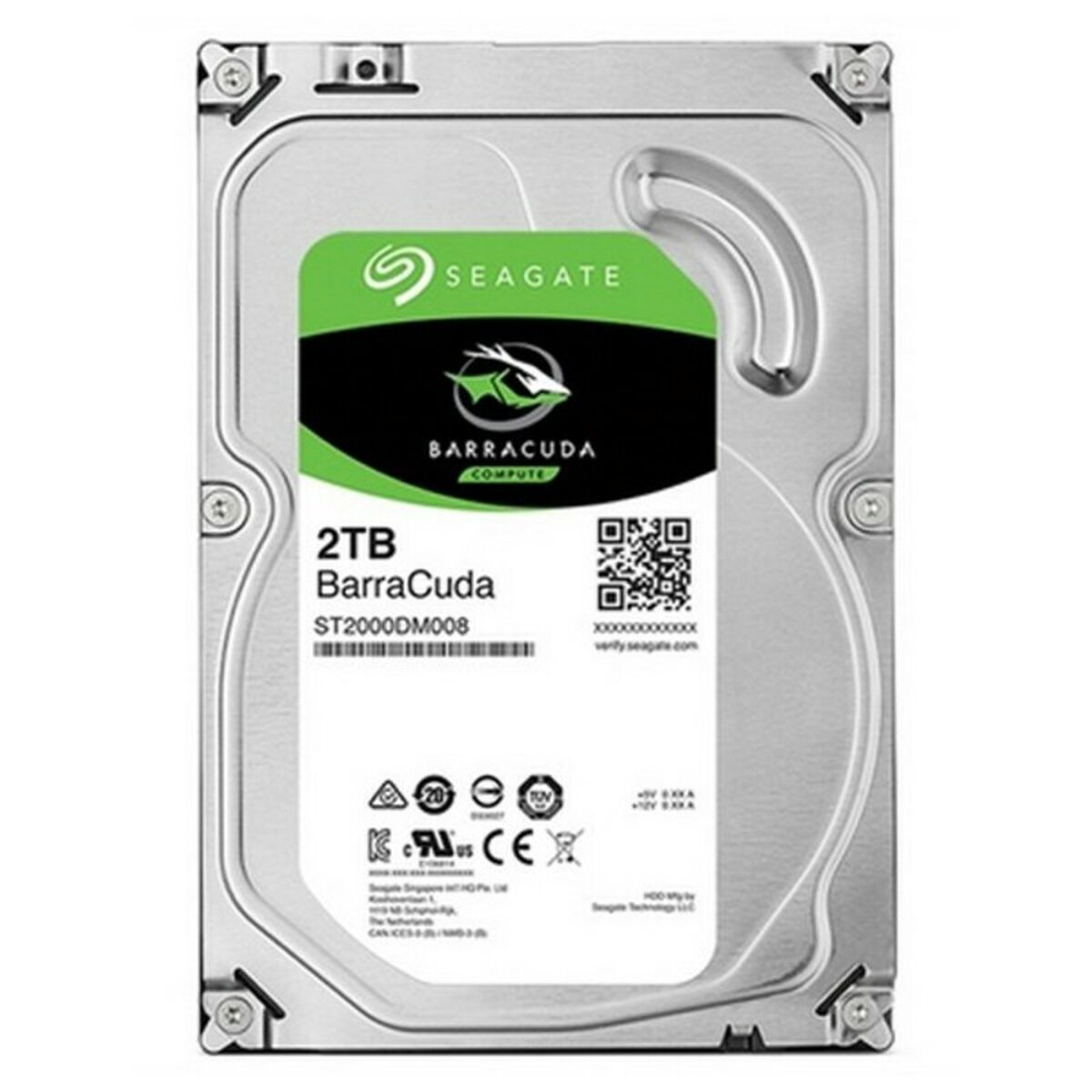 Afbeeldingen van Hard Drive Seagate ST2000DM008 2 TB 7200 rpm 2 TB HDD 2 TB 3,5" 2,5" 3.5"