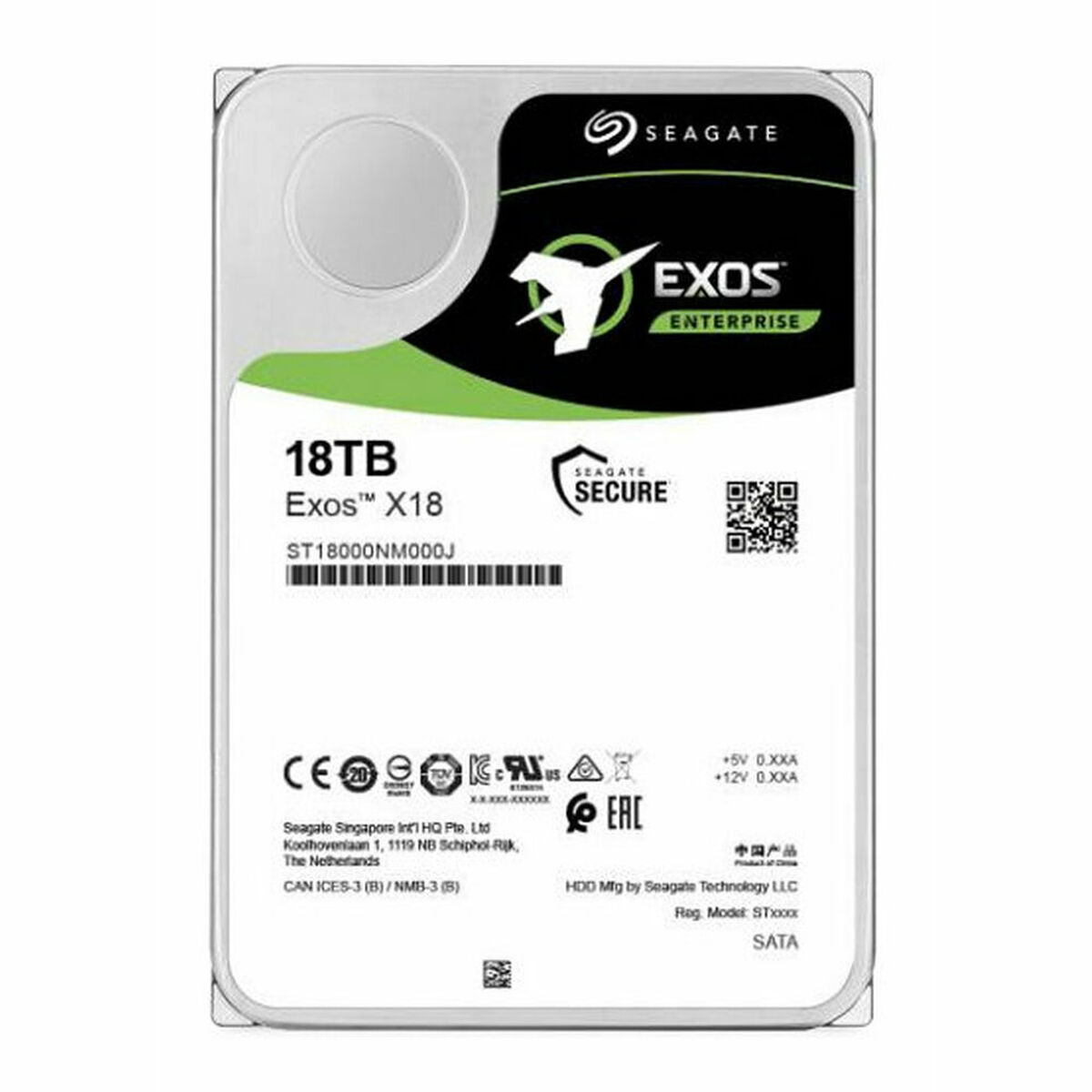 Disque dur Seagate ST18000NM000J 3,5